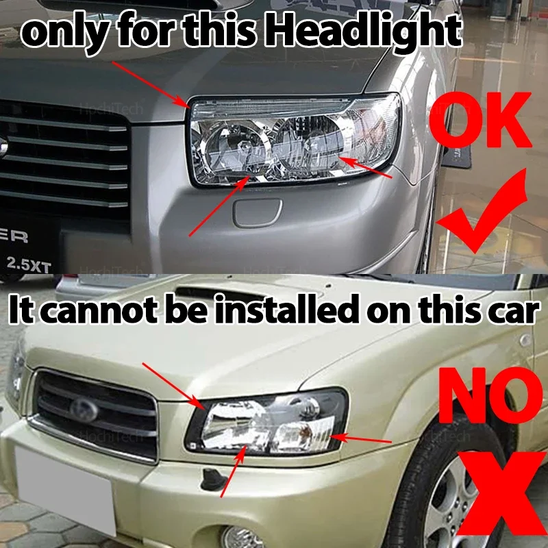 헤드 라이트 전등 갓 투명 렌즈 전조등 하우징 커버 Subaru Forester SG Facelift 2006 2007 2008 용 렌즈 라이트 보호