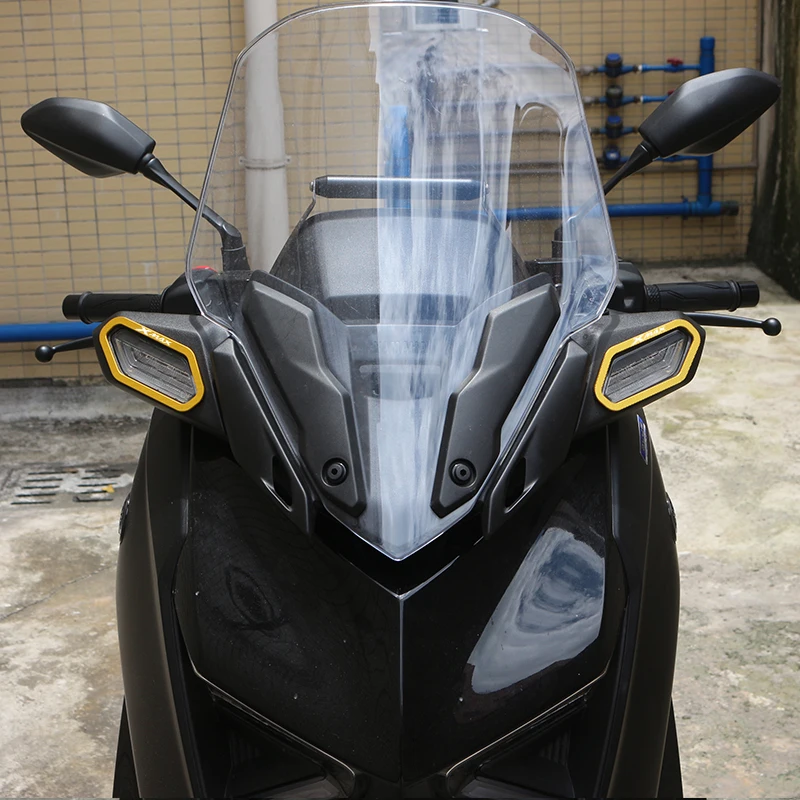 YAMAHA XMAX300 XMAX250 XMAX125 2017-2024 XMAX 오토바이 액세서리 전면 회전 신호등 보호 쉴드 가드 커버