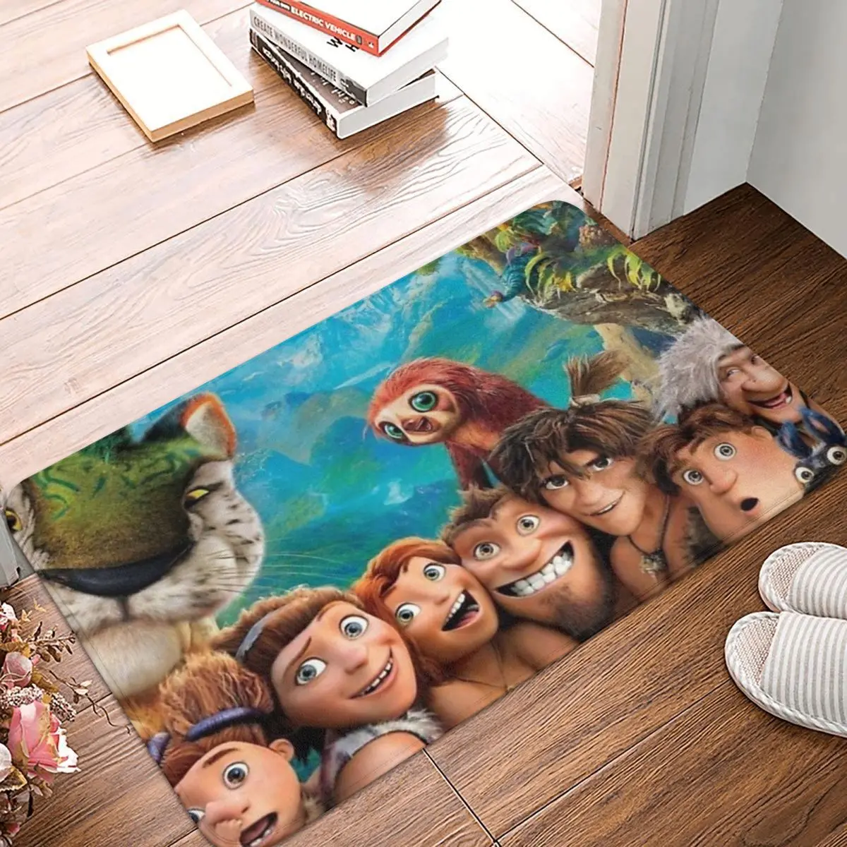 The Croods Tappetino Antiscivolo Pack Soggiorno Camera Da Letto Mat Tappeto Da Preghiera Indoor Modern Decor