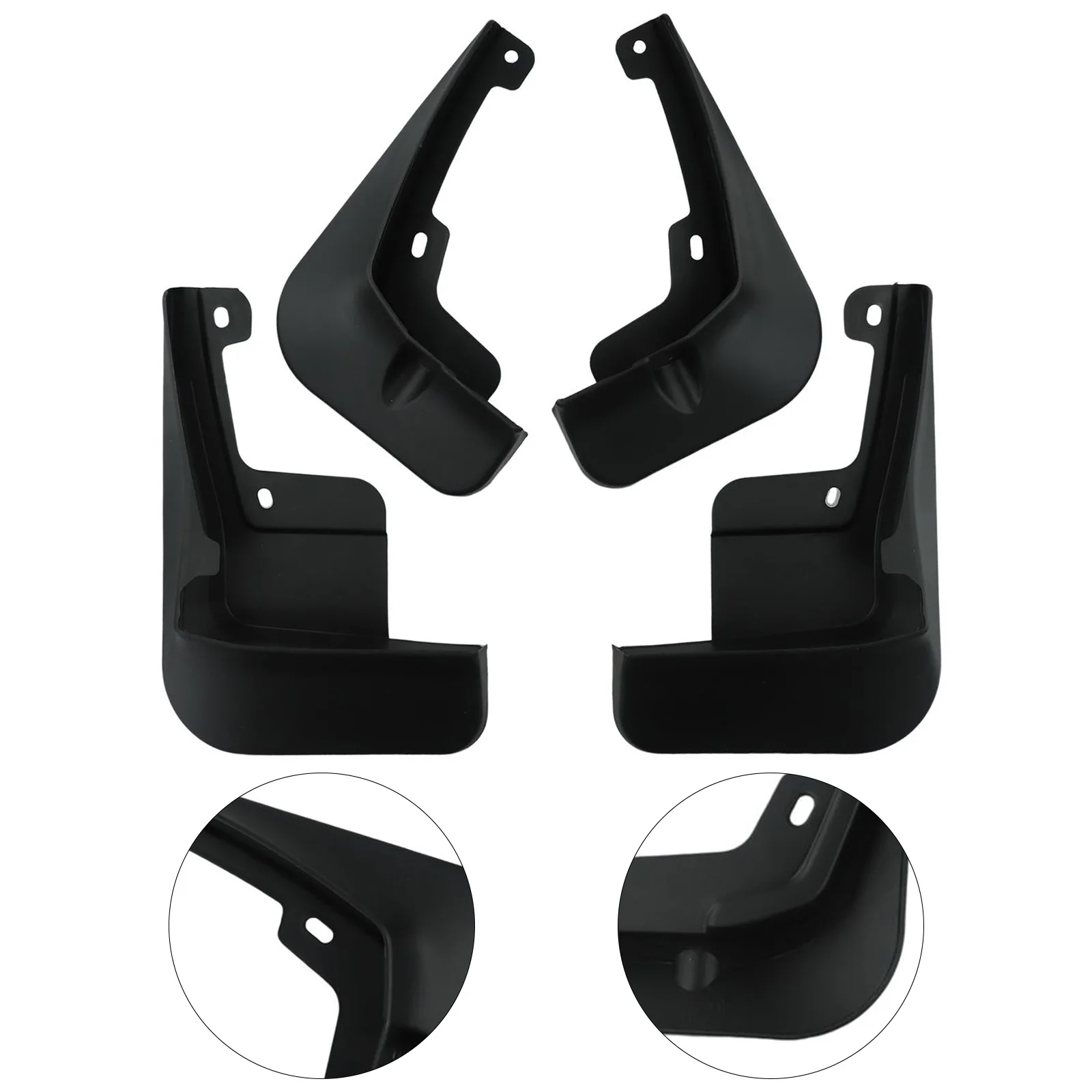 

4×MudFlaps For KIA EV9 2023 With Pedal Mudguards Mud Flaps Splash Guards Front Rear Wheels Auto Accessory
