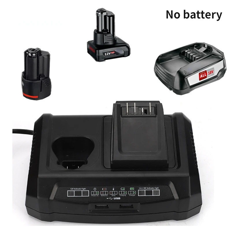 GAX1218V デュアルポートバッテリー急速充電器ボッシュ 10.8 V