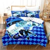 New Game Shadow Milk Cookie Bedding Set Single Twin Full Queen King Size Bed Set Adult Kid Bedroom Duvetcover Sets Anime Bed 3