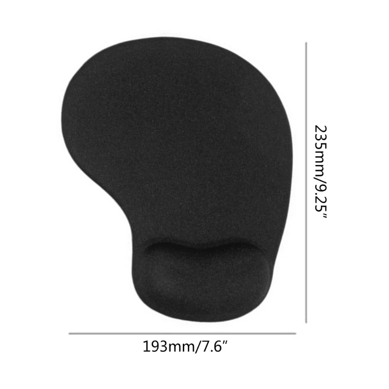 Waterproof Mousepads Multiple Colour with Friendly EVA Bracers Non-Slip Rubber Base for Working Studying mouse pad gaming mousepad