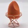 Makeup Sponge Holder Rhombus Shape Process Hollow Design Carbon Steel Beauty Puff Sponge Drying Stand Dresser Vanity Accessories 1