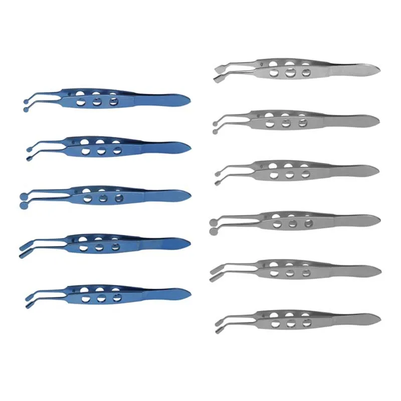 Meibomian Gland Expressor Forceps Ophthalmological Stainless Steel Titanium Alloy Clamp Tools Eyelid Tools Ophthalmic Instrument