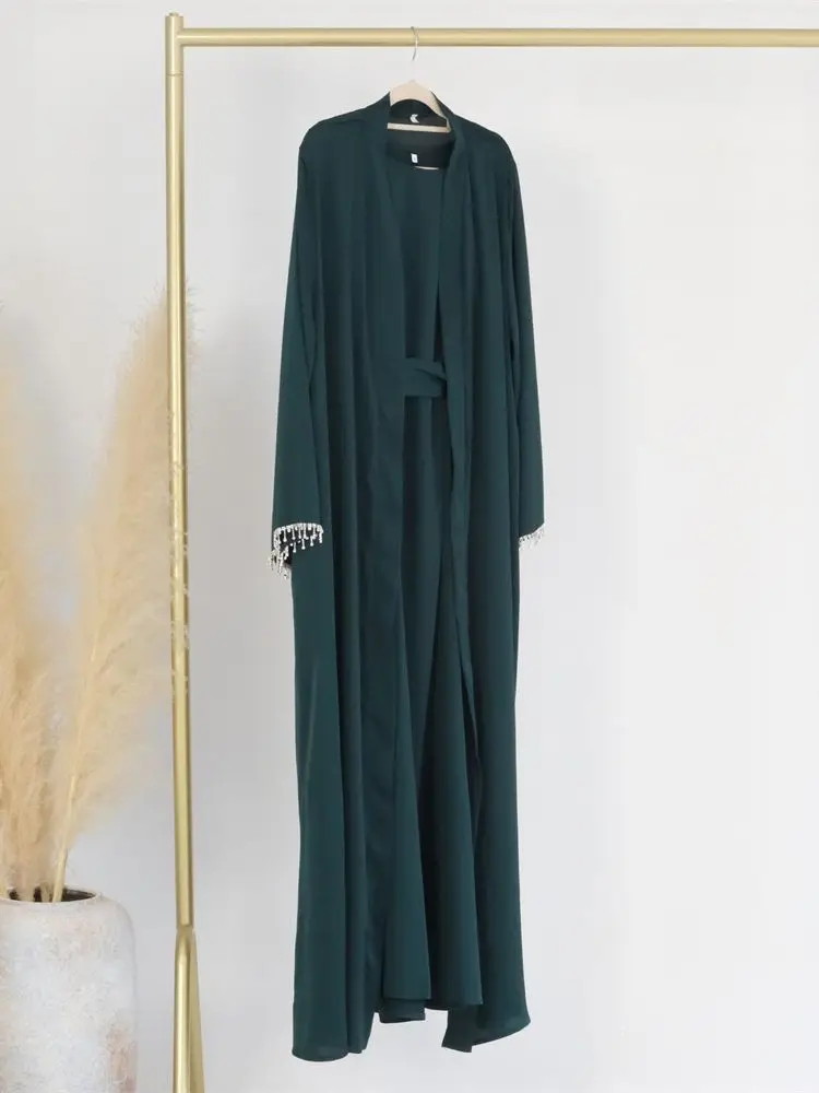 Green with dress