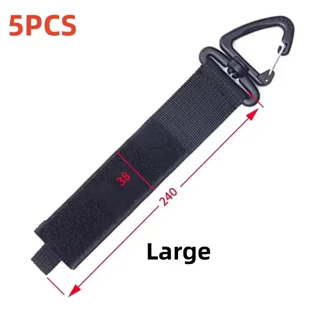 Rotating Buckle Cord Organizer - Durable Nylon Storage Straps