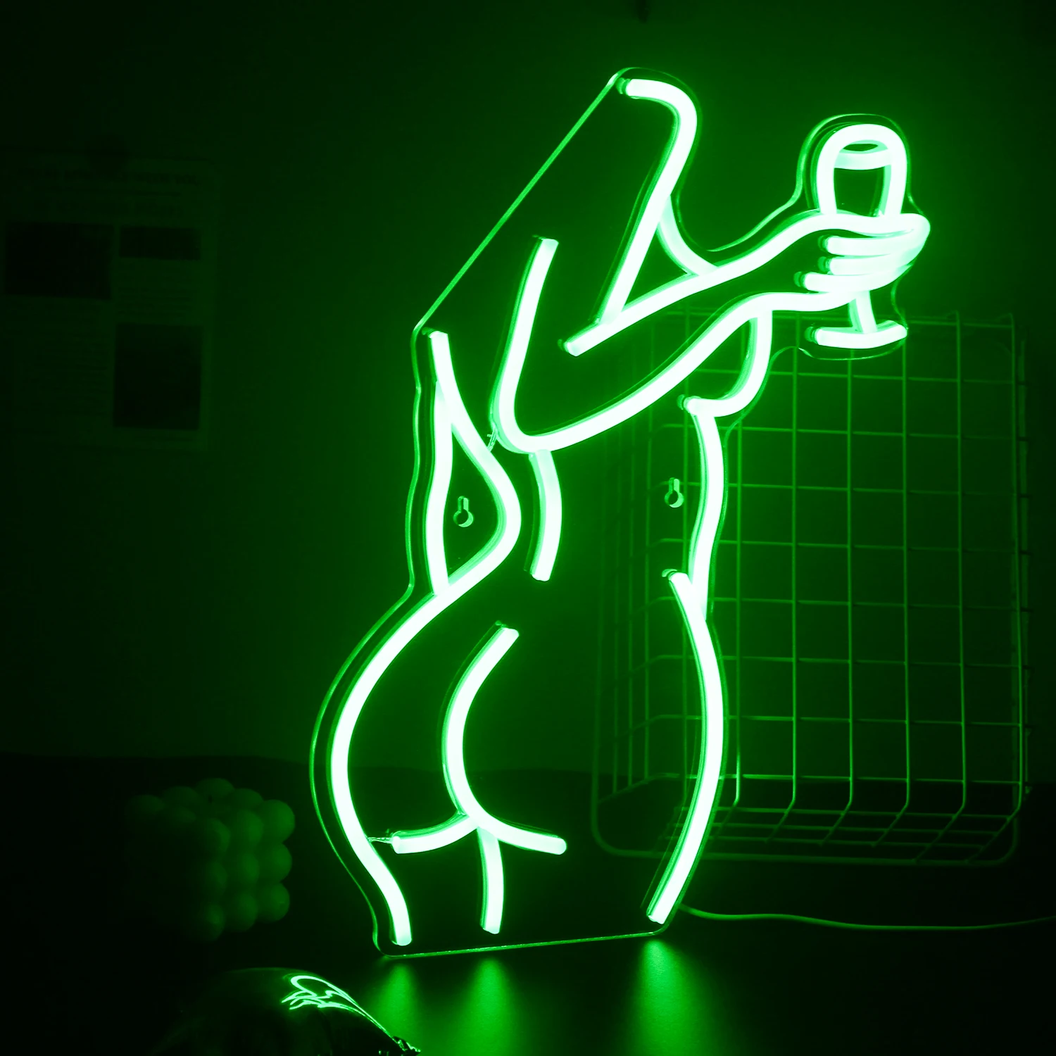 Sexy Lady Neon Signs ネオンガラス管 Lady Neon Signs, Sexy Lady Back Neon Lamp Beauty Neon Sign