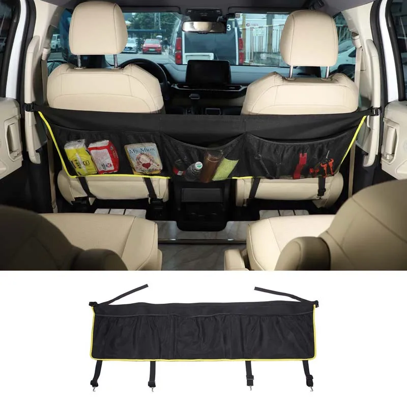 

Для Toyota Sienna / Senna 2021 2022 2023, автомобильное переднее сиденье, фототкань Оксфорд, аксессуары для хранения, 1 шт.