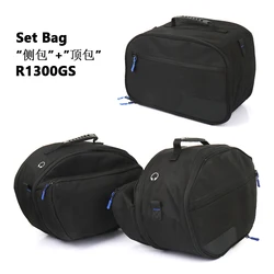 Black Luggage Saddlebag Inner Bags for Motorcycle Topcase Accessories (Set Bag)