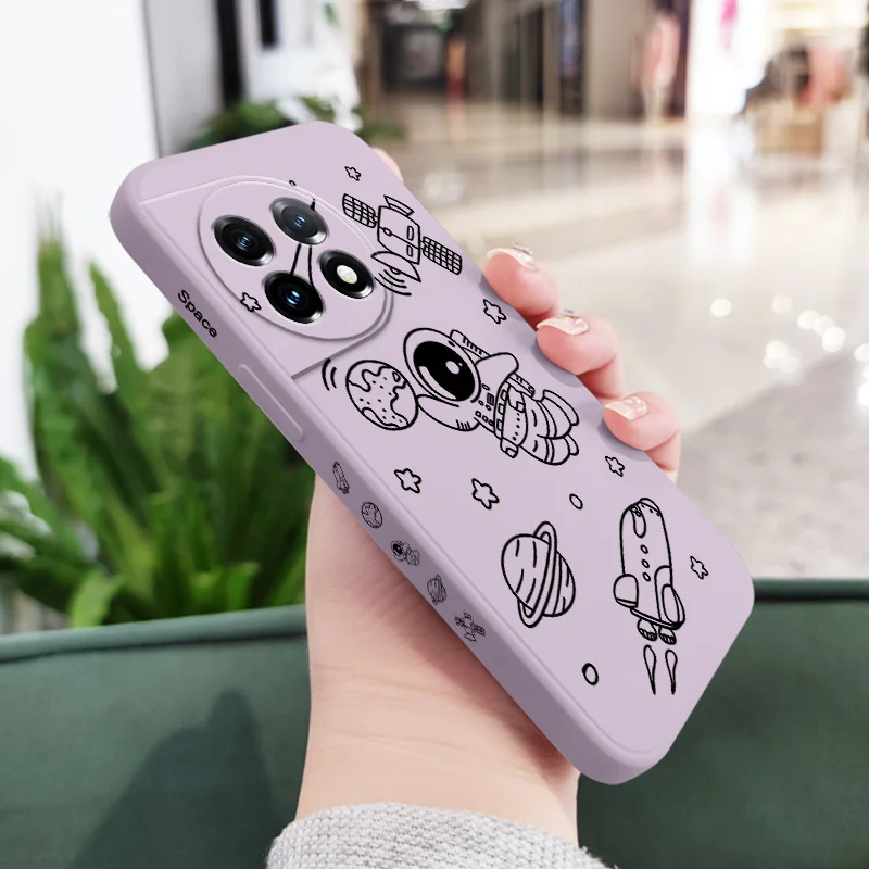 Galactic Liquid Silicone Space Travel Phone Case
