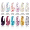 LIMEGIRL Poly Nail Gel Set With 6W LED Lamp Nail Extension Gel Kit Soak Off UV Gel Acrylic for Beginne Manicure Tools Kit 4