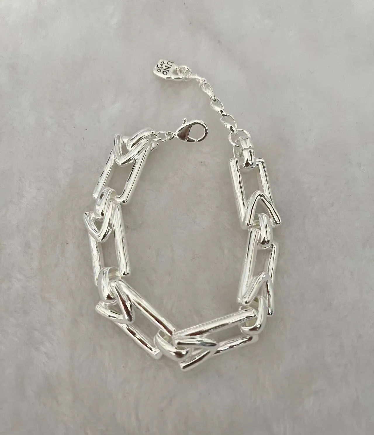 YS 2024 Fashion Popular 925 Silver Classic UNO DE 50  Bracelet Necklace for Women Jewelry Gift Free Delivery Dropshippring