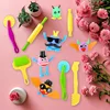 Children DIY Play Dough Tools Set Creative Plastic Cutters Rollers Molds Playdough Decorative Accessories Toddler Kids Toys Gift 2