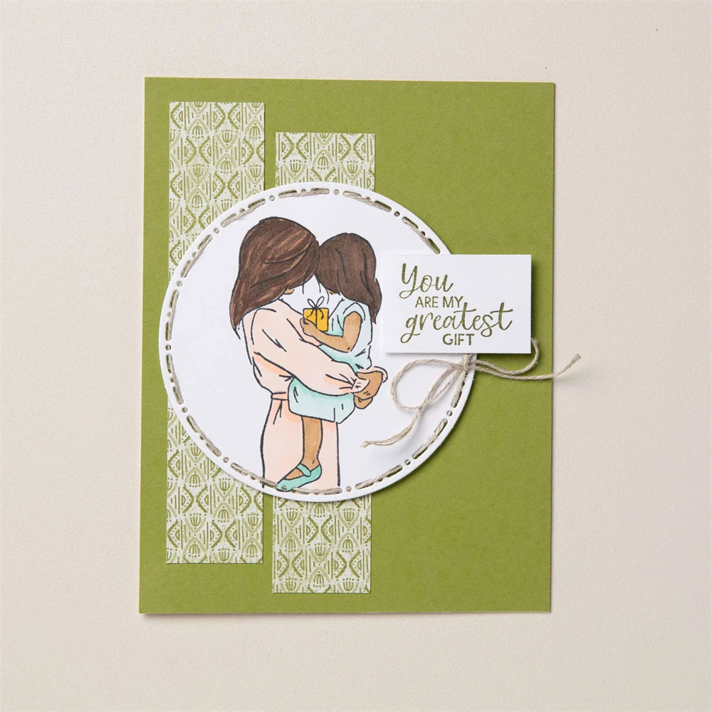 Clear Stamps Metal Cutting Dies Scrapbooking Stencil DIY Crafts Card Album Making Spotlight On Nature Dear Friend