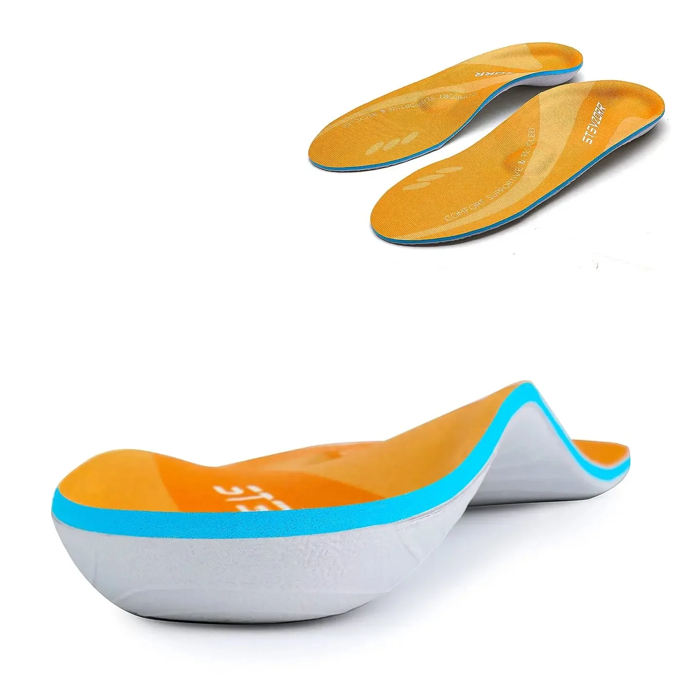 Orthopedic Insoles Man Woman Plantar Fasciitis Arch Support Flat Feet Shock Absorber Cushion Shoe Pad  Heel Spur Insoles