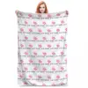 Ask Me About Mary Kay Blankets Flannel Lightweight Sofa Throw Blankets For Home Bedroom Travel Throws Bedspread Quilt 2
