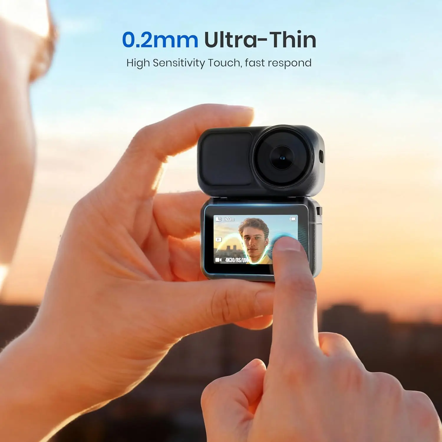 Screen Protector Hydrogel Film HD Hardness Tempered Glass for DJI Osmo Nano Sports Camera Anti-scratch Lens Films for DJI NANO