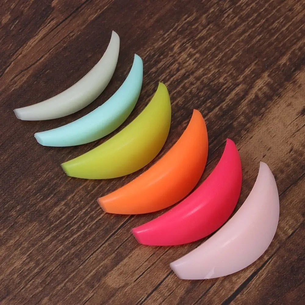 Description Picture 4 of item6 Pairs Eyelashes Lifting Kit Silicone Pad Eye Lash Lift Perm Pads Eyelashes Extension 3D Eyelash Curler Applicator Tools