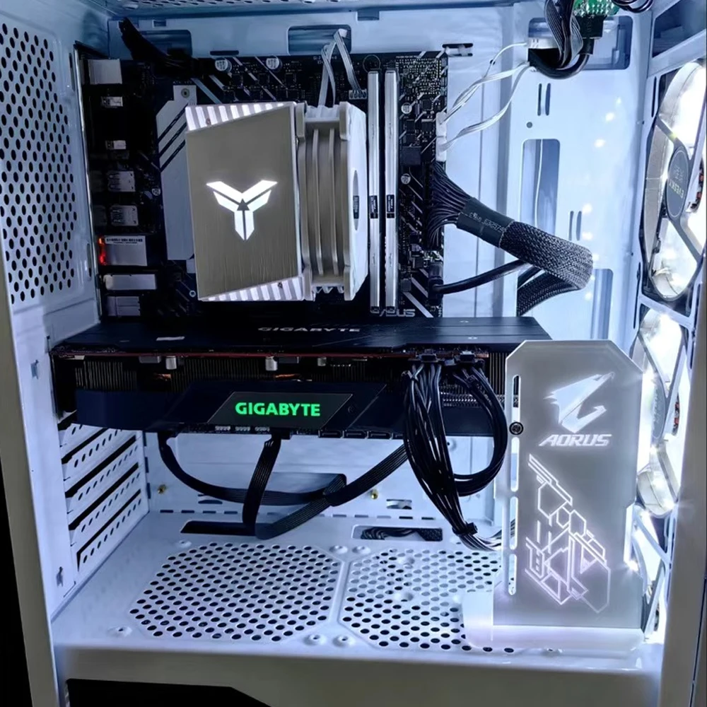 Diy Gpu Support Bracket DIY VGA Holder ARGB Gamer Cabinet 5090