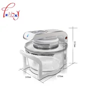 Home Use Microwave Oven Frying Pan Halogen Oven Air Fryer Lightwave Fryer Automatic Speedcook Electric Deep Fryers CKY-888 2