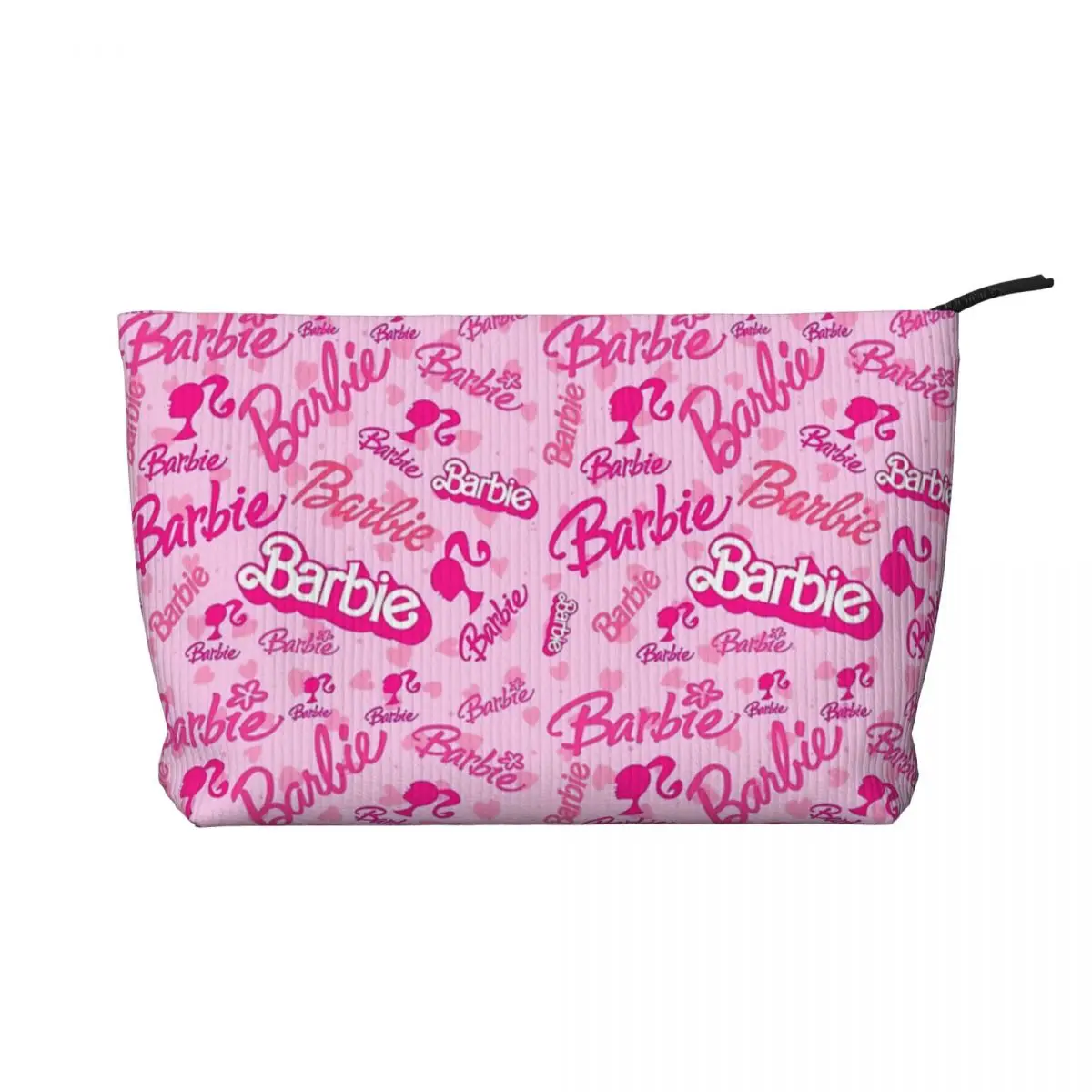 

Custom Barbie Makeup Bag for Women Travel Cosmetic Organizer Corduroy Storage Toiletry Bags