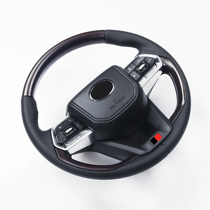 For Toyota Land Cruiser 200 2008- Upgrade Lc300 Steering Wheel Assembly LC200 Interior Modification Accessories Replacement