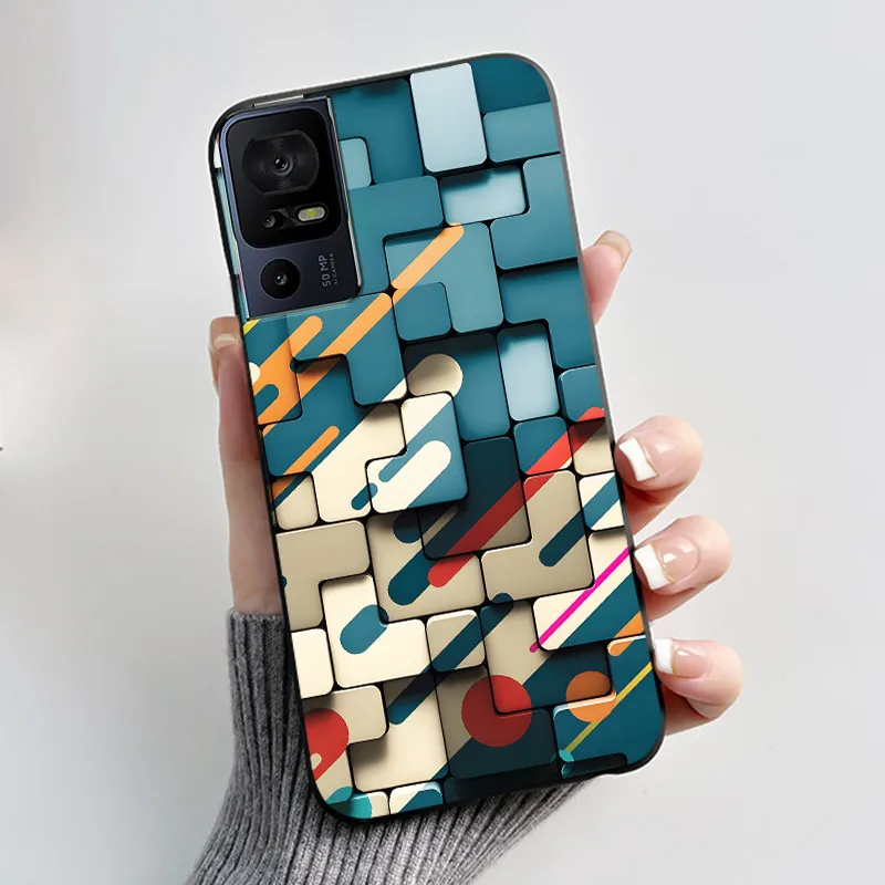 Luxury Cute Cartoon Black Soft Silicone Protective Phone Case