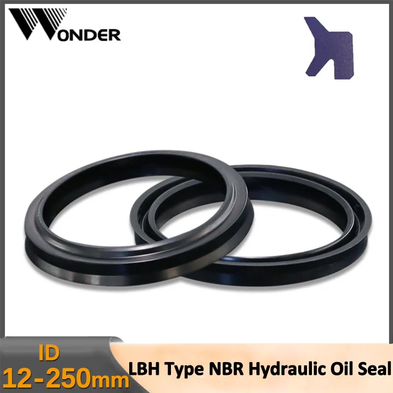 LBHTypeRingPolyurethanePUHydraulicOilSealCylinderPistonDust