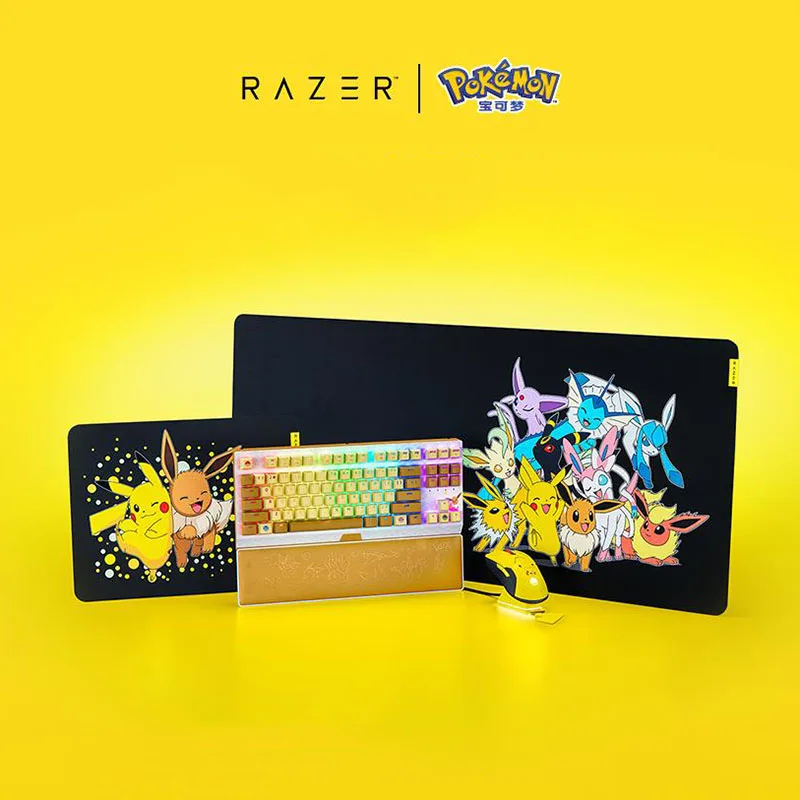 Razer – tapis de souris de jeu Pokemon Goliathus V3 - Medium- XXL, édition  limitée