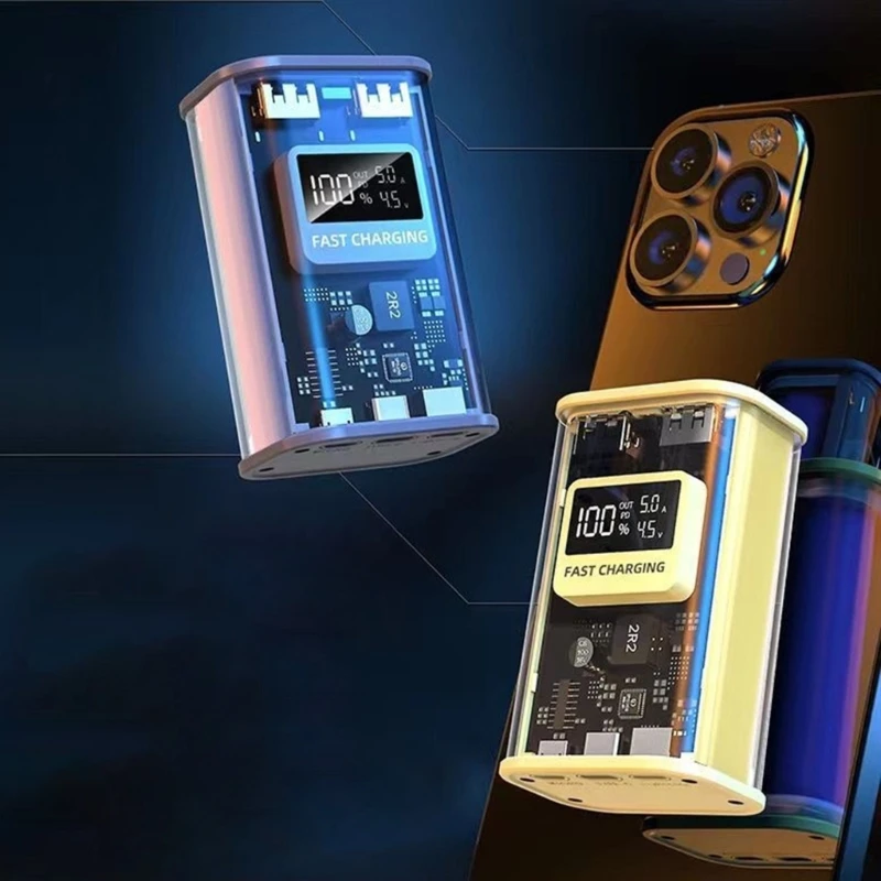 DIY21700BatteryPowerBoxShellPD225WFastChargingPowerBank