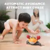 Children Dancing Crab Crawling Interactive Induction Escape Crabs Toy Dancing with Music Educational Toddler Toy Christmas Gift 2