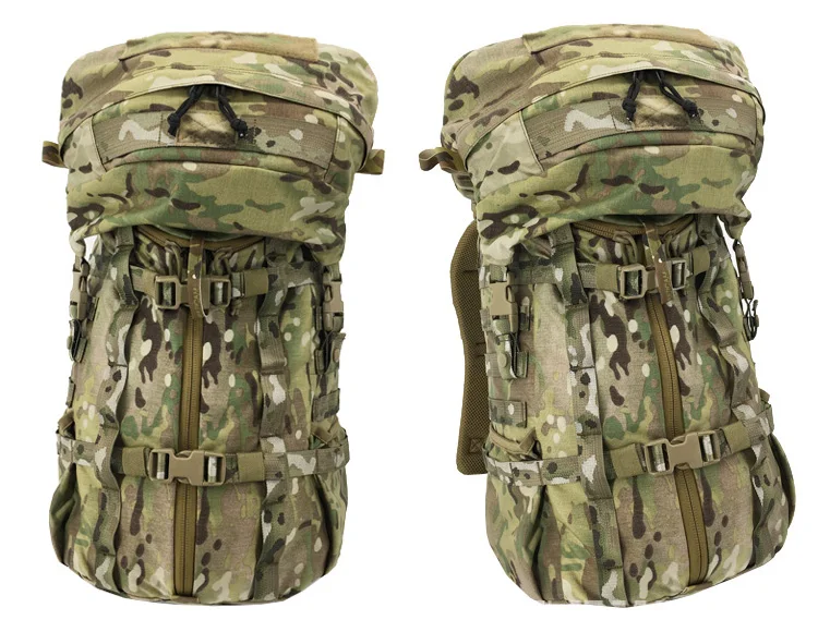 Taktischer Rucksack mit Schnellverschluss, oberes Erweiterungspaket, obere Tasche, multifunktionales Erweiterungspaket, Tarnrucksack – Detail 17