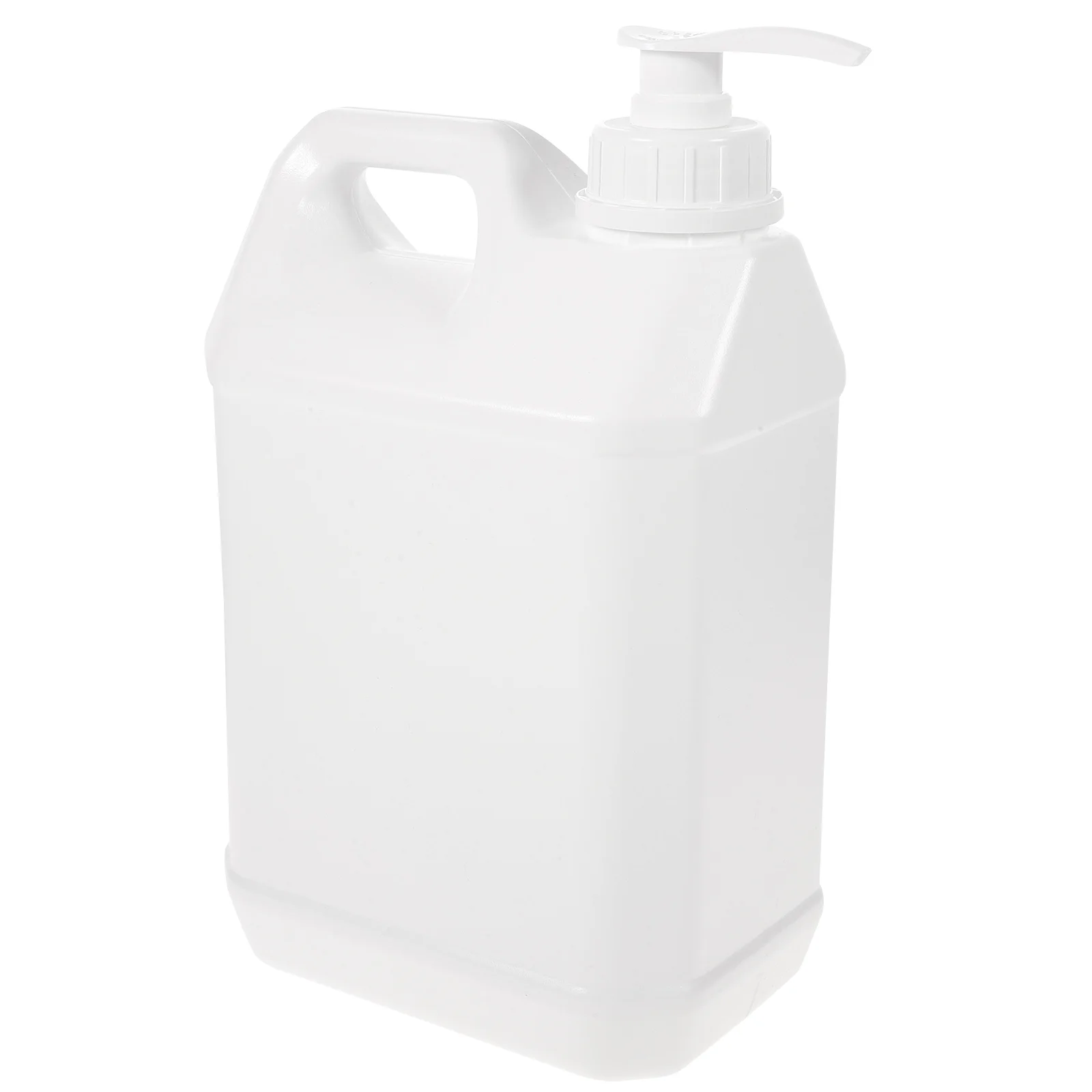 

Jugs 25L Hand Pump Dispensers Cosmetics Storage Container for Home Mall Office White
