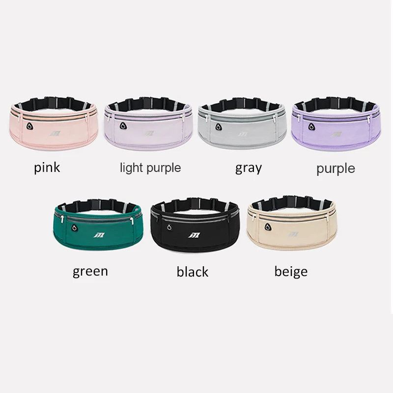 Running Bag Women Waist bag Belt bag Men Sports Fanny Pack Pouch Mobile Cell Phone Pocket Summer Gym Fitness Marathon Waist Bag 6