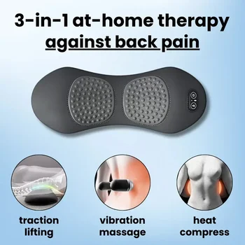 3-in-1 Shiatsu Deep Tissue Lower Back Waist Massager 1