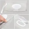 Transparent Wet Wipes Bag Snap Strap Napkin Storage Pouch Easy-carry Eco-Friendly Mask Case Reusable Cosmetic Container 2