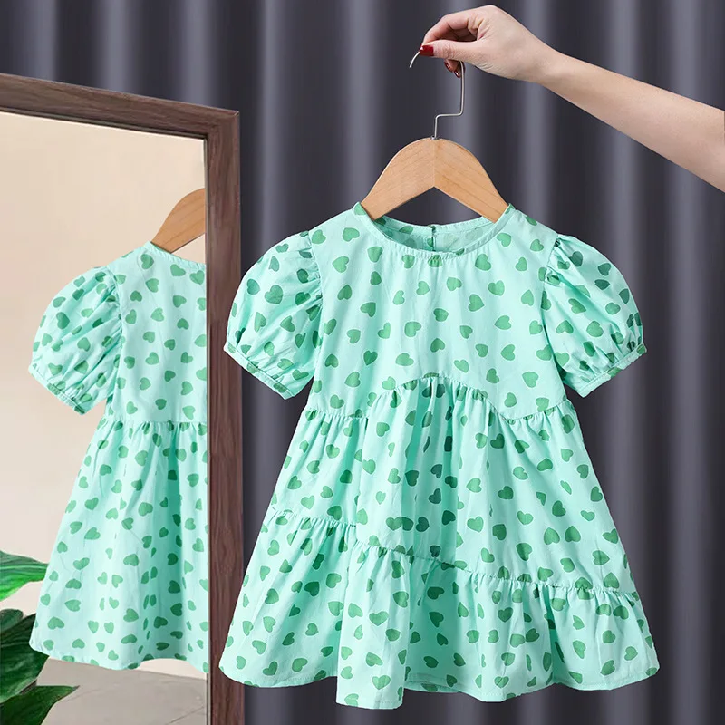 Casual Summer Kids Girls Dress Floral Kids Clothes Baby Girl Princess Dress New Flower Girl Dresses Toddler Baby Girl Clothing