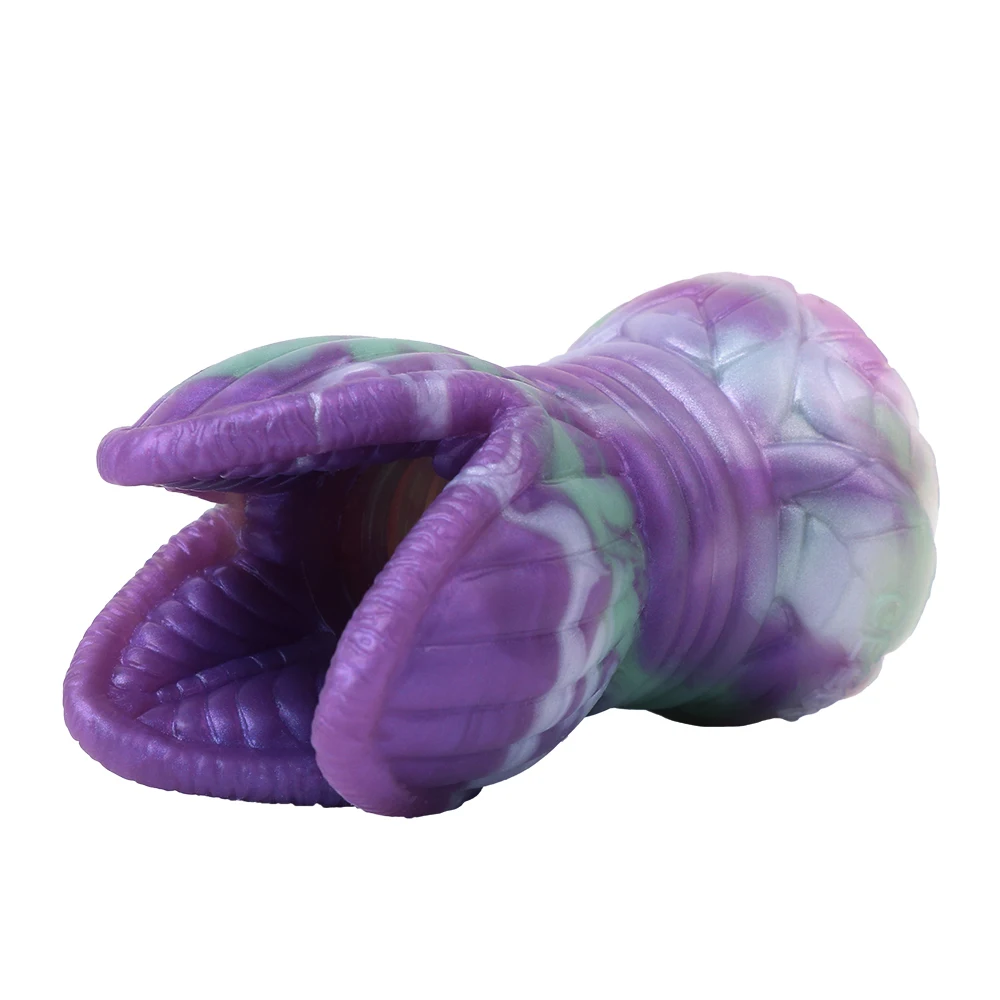 GEEBA Silicone Sex Foot Toys Fantasy Male Masturbator Unique Alien Stroker Adult Sex Toy Aritificial Vagina Pocket Pussy Stroker