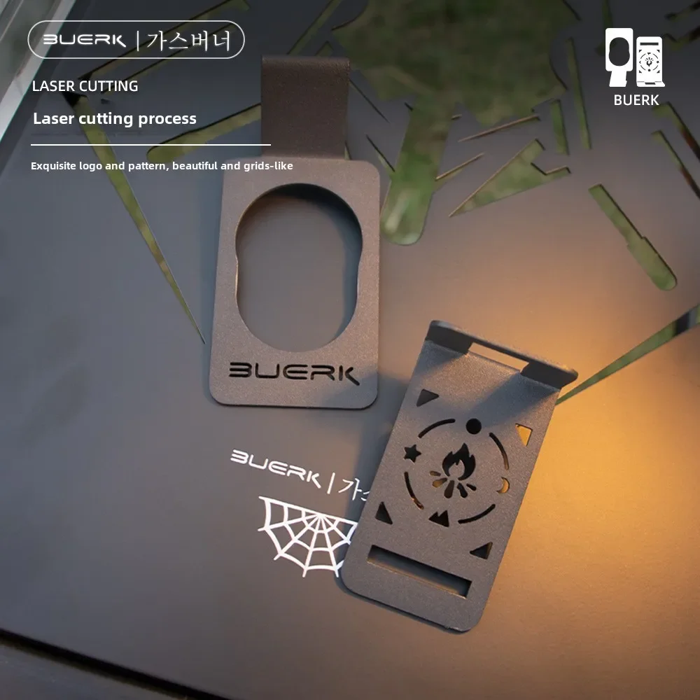 BUERK Camping Stove Gas Tank Hook Canister Hook Stove Tank Hanger Camping Tableside Storage Gas Bracket