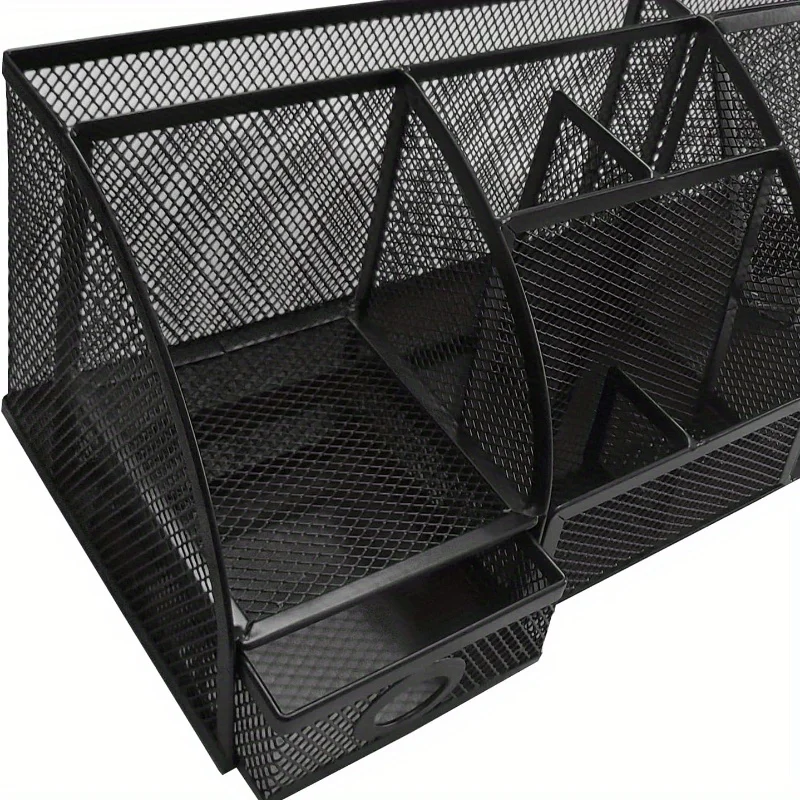 Premium Desk Organizer Set - Multi-Compartment Office Accessories for Streamlined Desk Storage