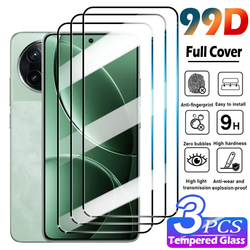 Premium Full-Cover Tempered Glass Screen Protector Film - 1/2/3 Pack