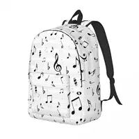 Musical Music Notes for Men Women Student School Book Bags Daypack Middle High College Outdoor 2