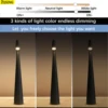 Table Lamp LED Touch Sensor Desktop Night Light Rechargeable Wireless Reading Lamp for Restaurant Hotel Bar Bedroom Decor Light 4