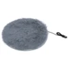 40cm Pet Heating Pad Plush Soft Comfortable Pet Electric Blanket USB Charging Interface for Small Dogs Cats 5