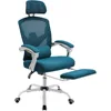 Office Computer Desk Chair, Gaming Chairs for Adults, High-Back Mesh Rolling Swivel Reclining Chairs with Wheels 3