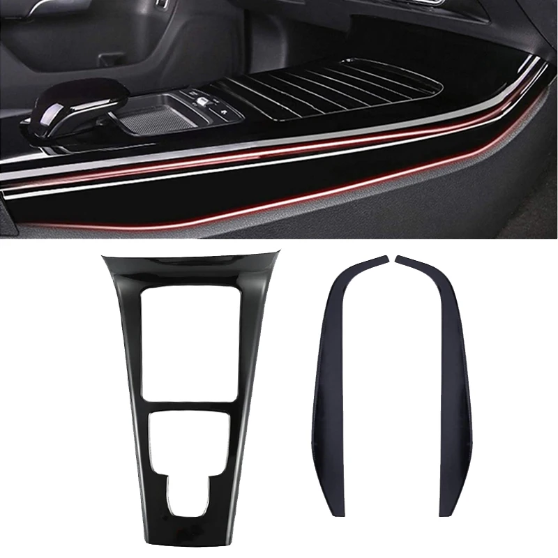 

Car Center Console Panel Cover Side Frame Cover Trim For Mercedes Benz A Class W177 CLA C118 2019 2020