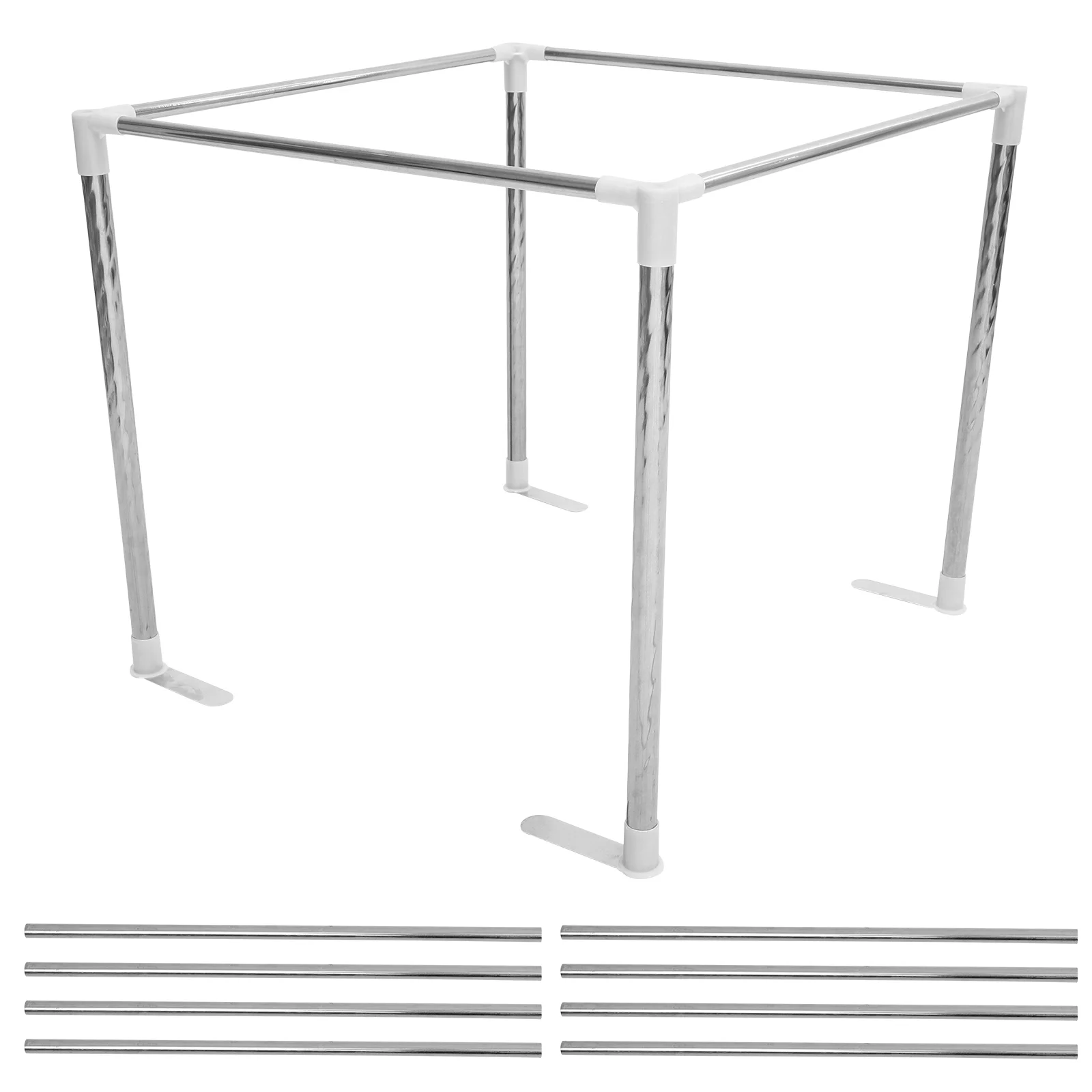 

Canopy Net Frame Stainless Steel Bedding Frame Bed Canopy Frame Bracket for 2m Bed