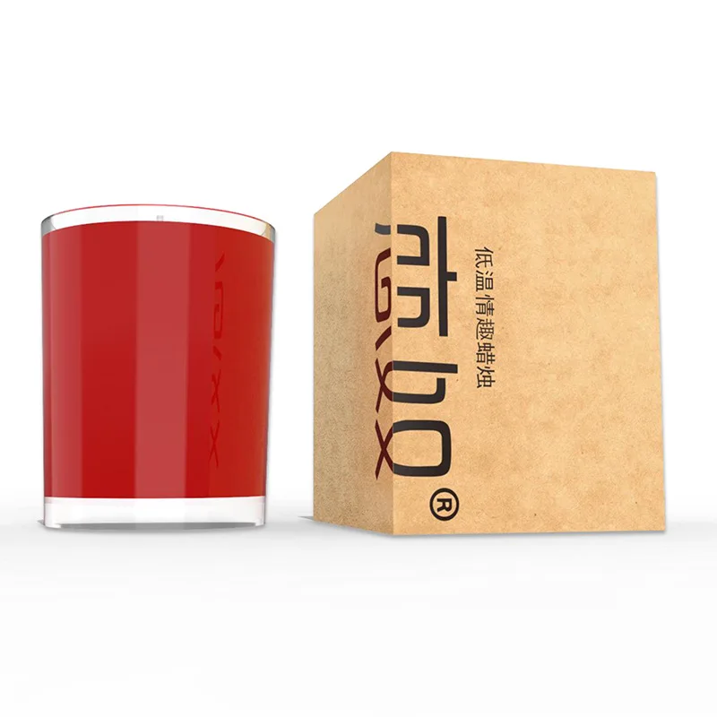 Sexy Low Temperature Candles Couples Flirting Three-Color Flame Retardant Cup Strawberry Rose Smoked Clothes Fragrance Adult Pro