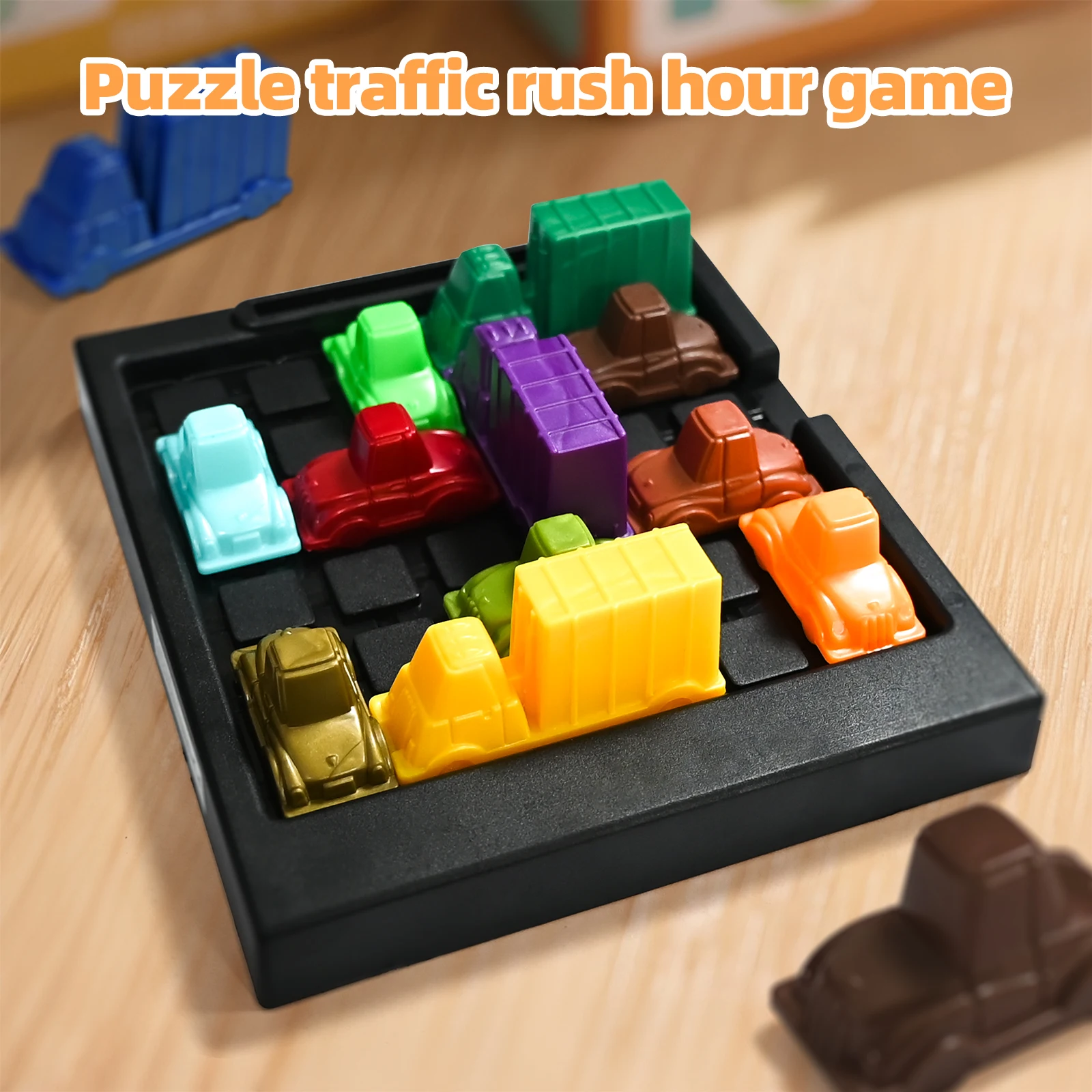 Rush Hour Traffic Puzzle Game for Kids - Engaging Logical Reasoning Toy